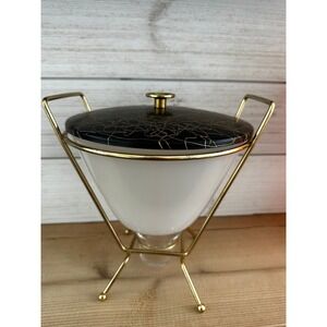 HTF Fred Press Fireking Bowl with warmer